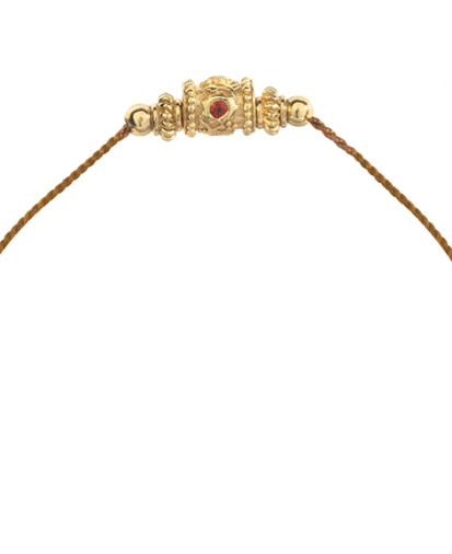 Bracelet Rakhi 1 Grenat