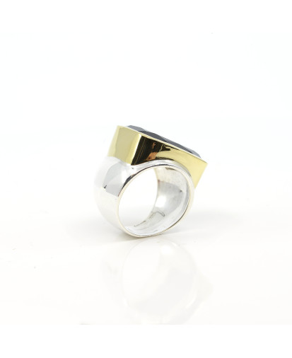 Birdy  - Bague Agathe Lingo Quartz fumé