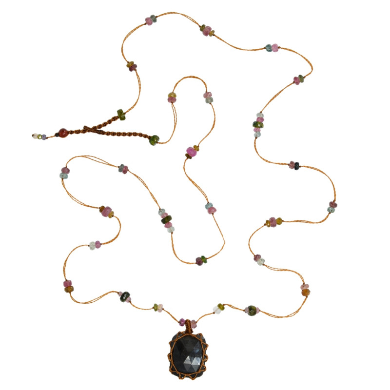 Sharing - Sautoir Long Tibet Labradorite