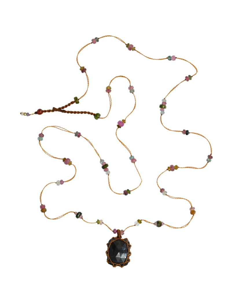 Sharing - Sautoir Long Tibet Labradorite