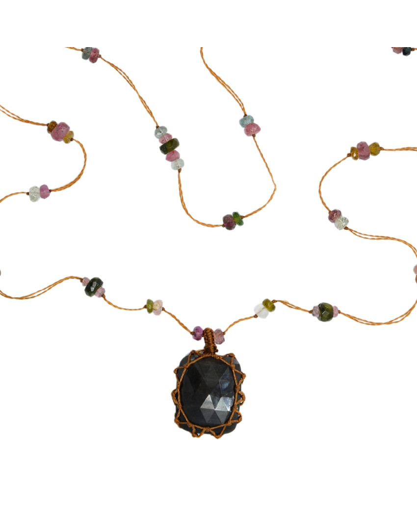 Sharing - Sautoir Long Tibet Labradorite