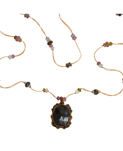 Sharing - Sautoir Long Tibet Labradorite