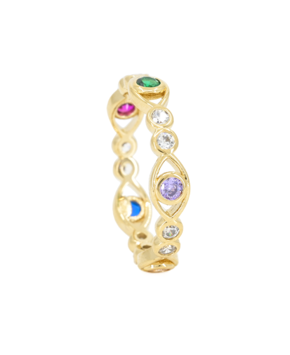 Birdy - Bague Eye Multico
