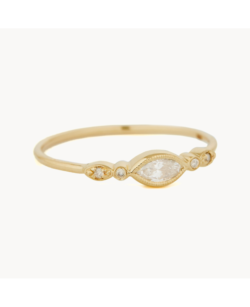 Bague Diamant Marquise
