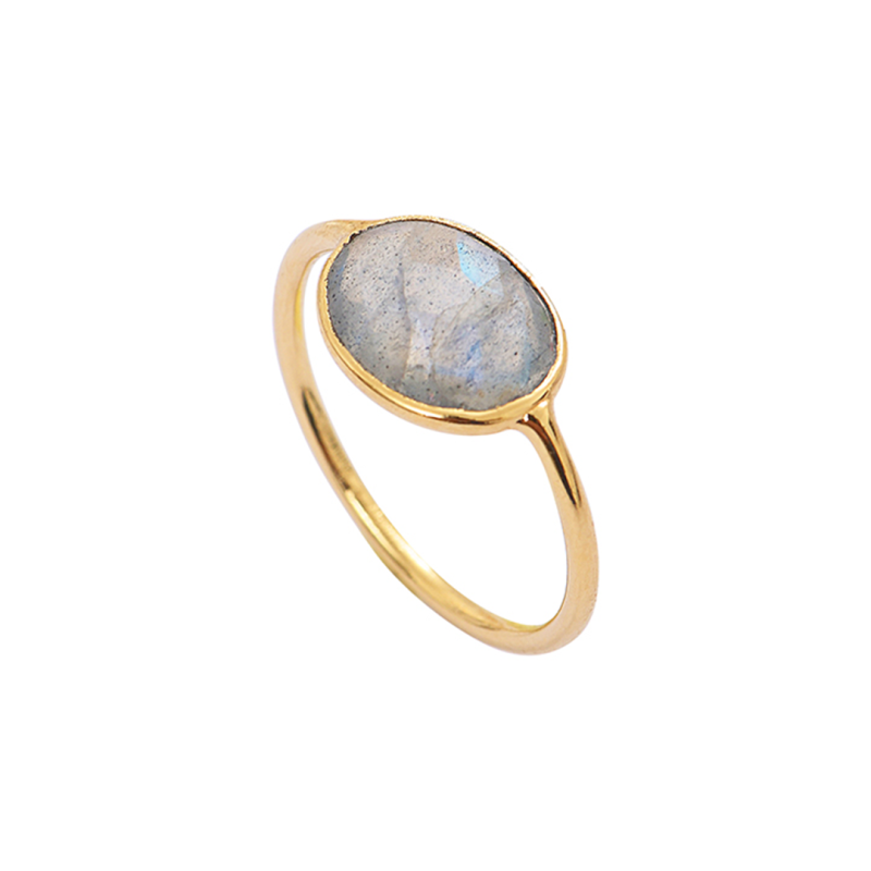 Caroline Najman - Bague Serti Labradorite