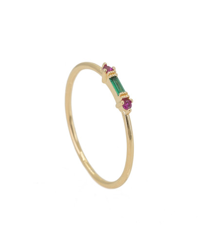 Birdy - Bague Gatsby Color