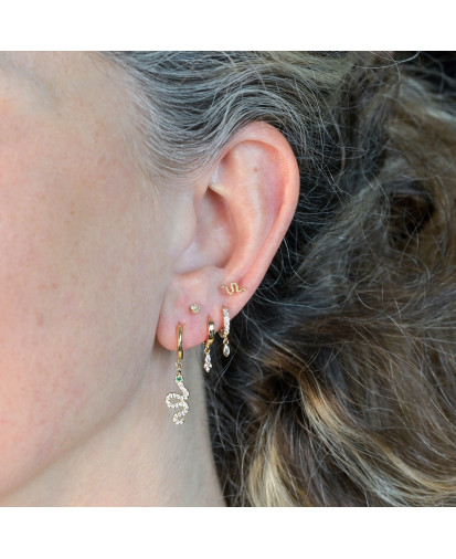 Birdy - Mini créole Snake Charm