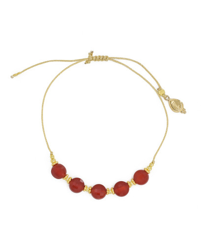 Birdy - Bracelet Litho Agate
