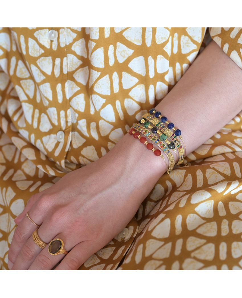 Birdy - Bracelet Litho Lapis Lazuli