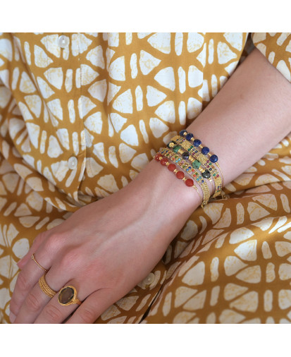 Birdy - Bracelet Litho Lapis Lazuli