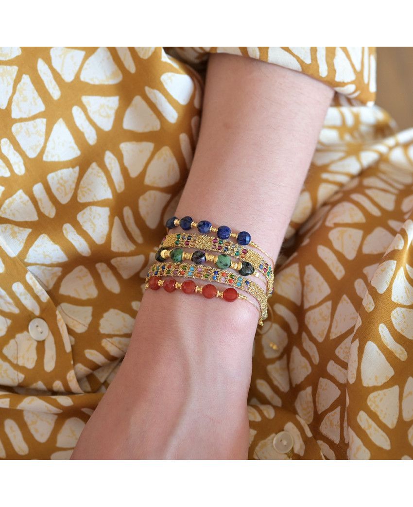 Birdy - Bracelet Litho Lapis Lazuli