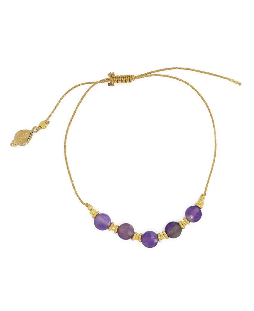 Birdy - Bracelet Litho Amethyste