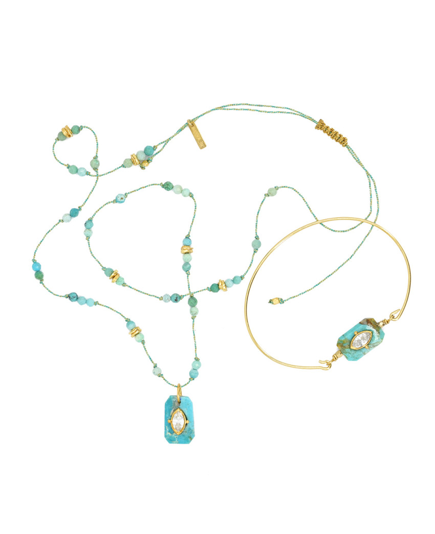 Hanka - Ïn - Jonc Inside Turquoise