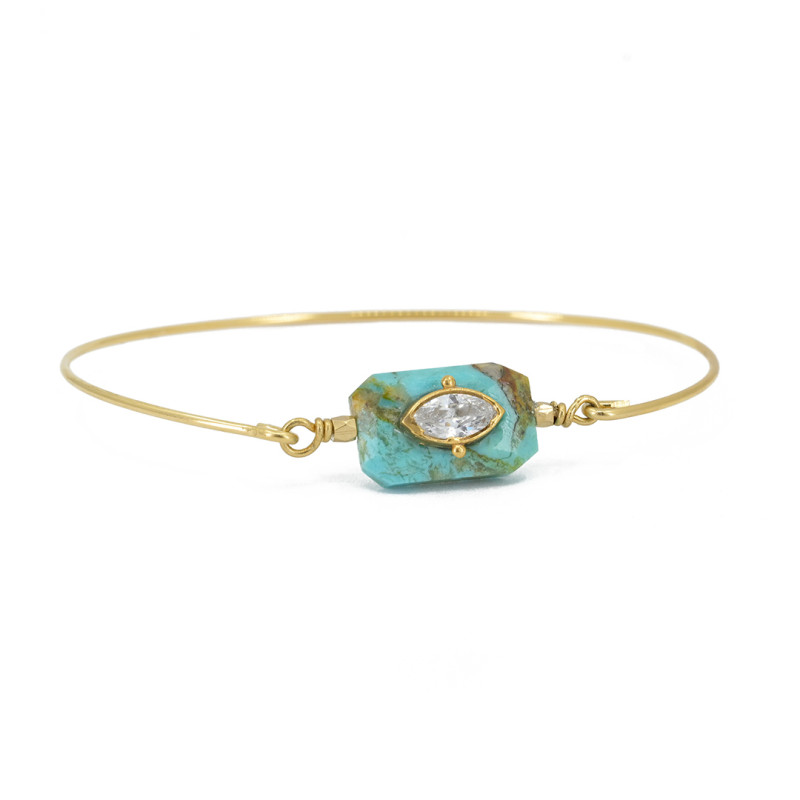 Hanka - Ïn - Jonc Inside Turquoise