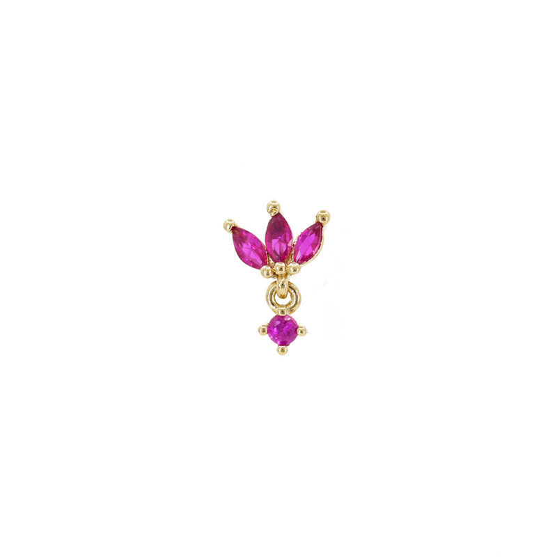 Birdy - Puce Bird Charm Color