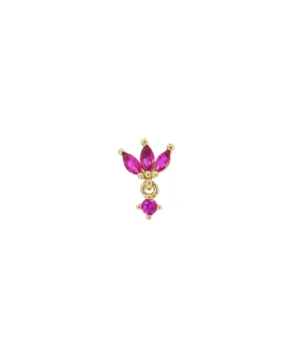 Birdy - Puce Bird Charm Color