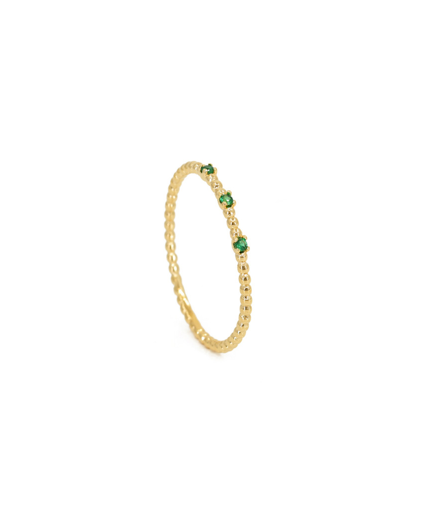Birdy - Bague Trio Vert
