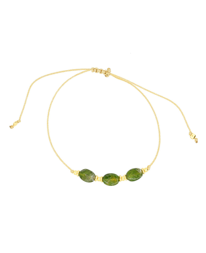 Birdy - Bracelet Litho Tourmaline Verte 2
