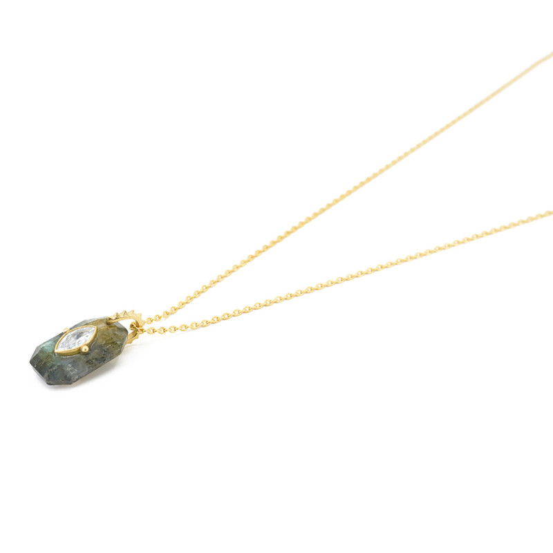 Hanka - Ïn - Collier Inside Labradorite