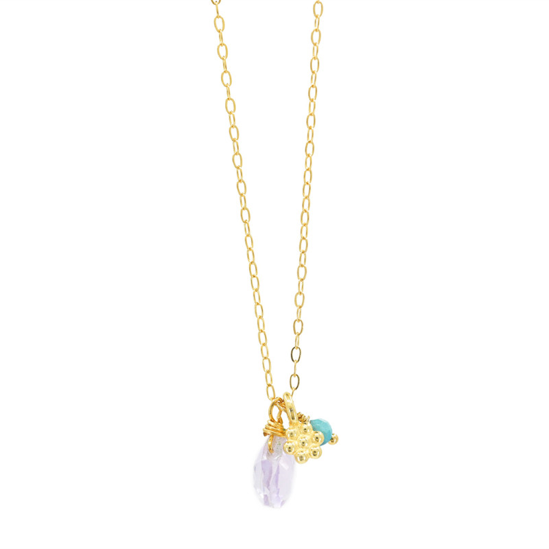 Birdy - Collier Ella Amethyste