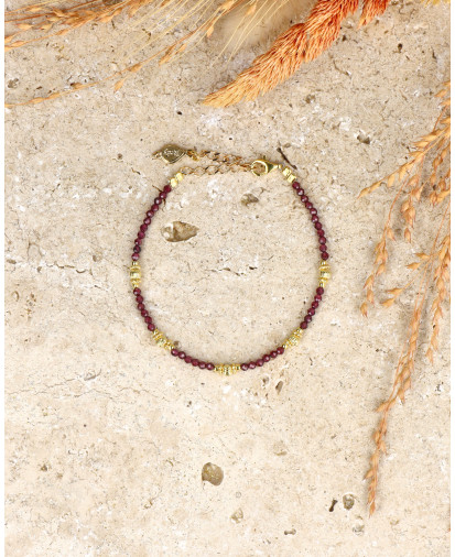 Birdy - Bracelet Angelika Mini Grenat