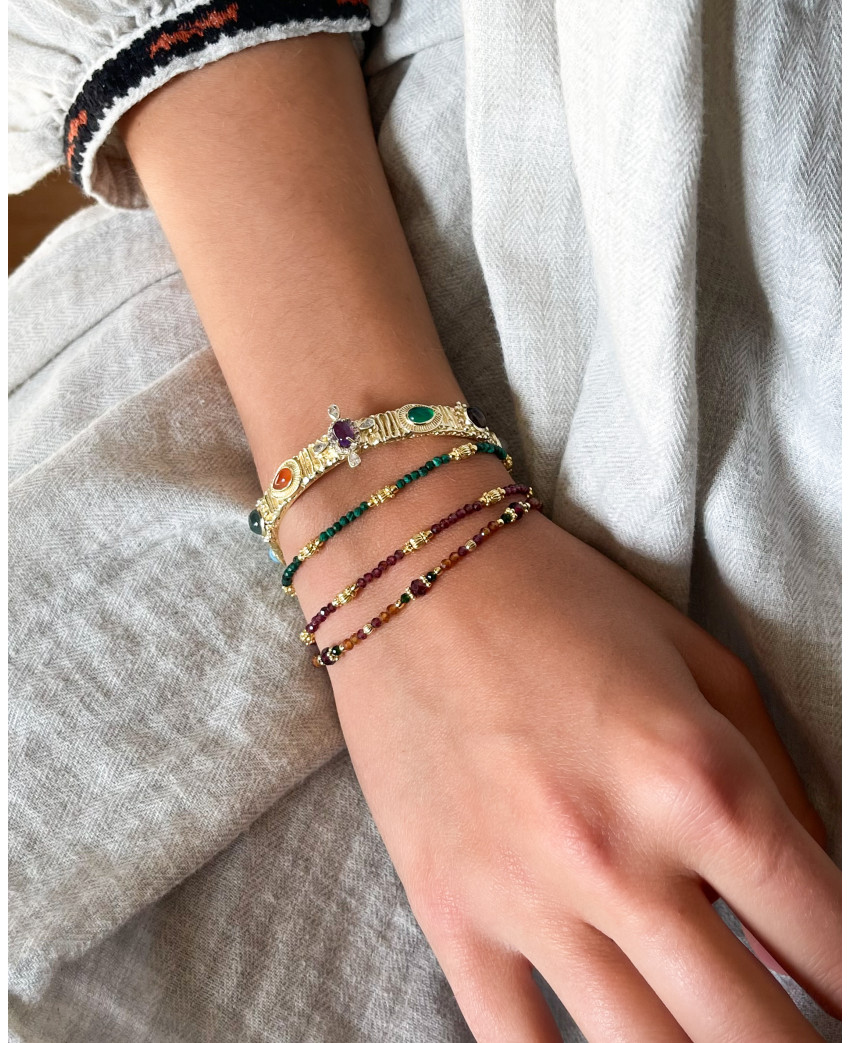 Birdy - Bracelet Angelika Mini Malachite
