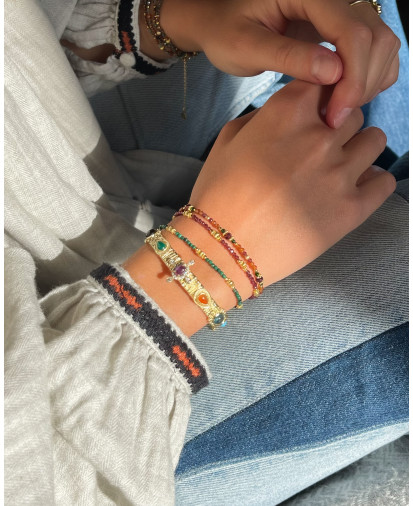 Birdy - Bracelet Angelika Mini Malachite