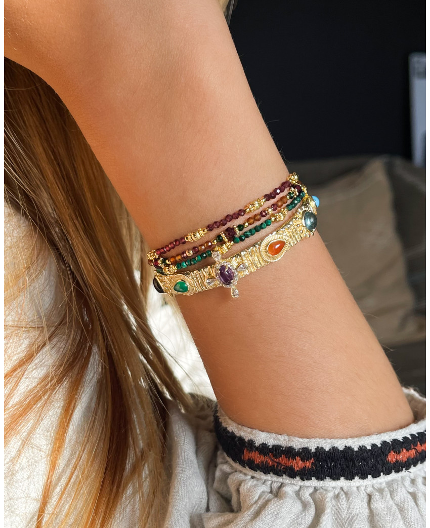 Birdy - Bracelet Angelika Mini Grenat