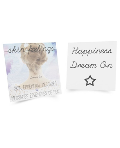 HAPPINESS Tatouages éphémères